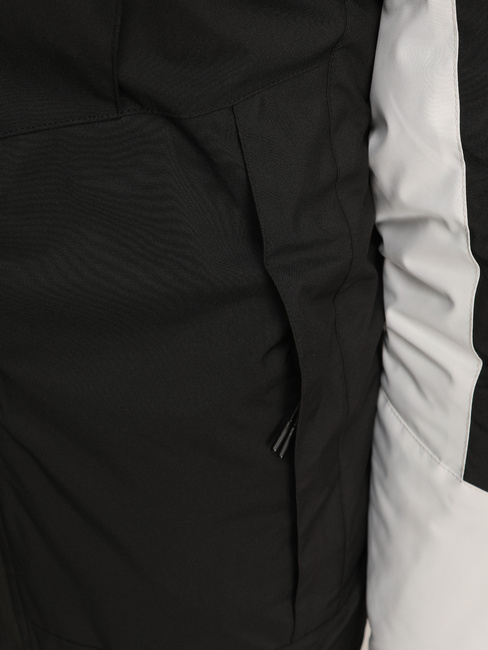 Moška zimska jakna s kapuco črna Dstreet TX5123