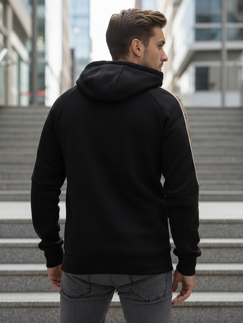 Moška kapuca črna Dstreet BX5941