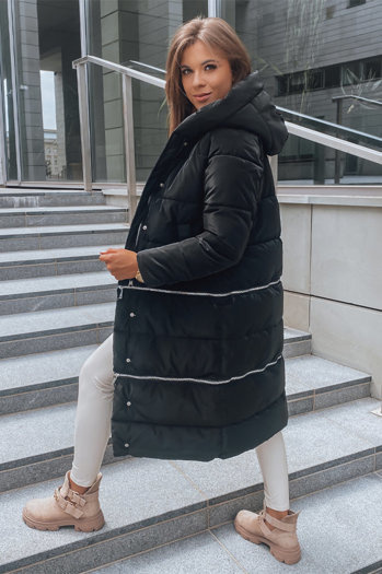 Ženska zimska jakna DIAMON PREMIUM črna Dstreet TY2956