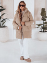 Ženska prešita jakna LETLIS beige Dstreet TY3247