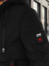 Moška zimska jakna s kapuco črna Dstreet TX5087z