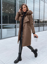 Ženska zimska jakna parka LUSTER coffee Dstreet TY3956