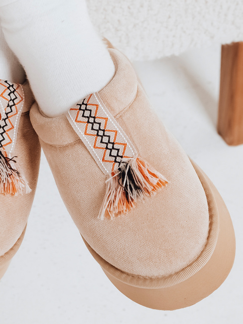 Ženske izolirane japonke light beige Dstreet ZY1300