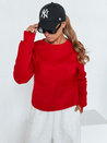 Ženska jopa brez kapuce FASHION II Barva rdeča DSTREET BY0147