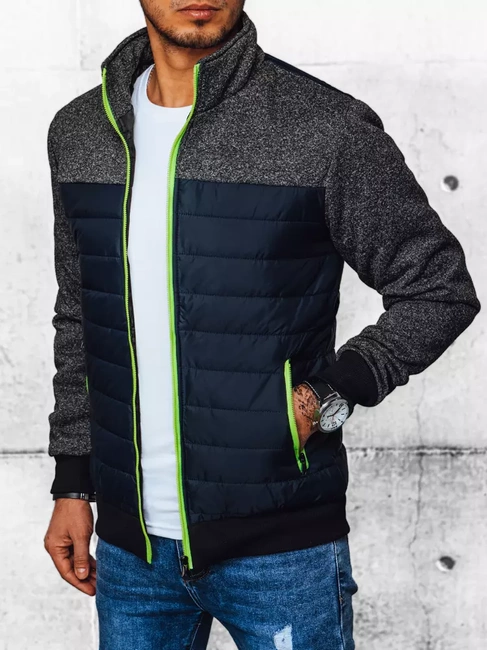 Moška prehodna jakna temno-modra Dstreet TX4396