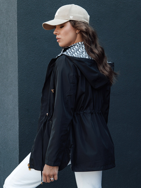 Kurtka parka damska BEGET czarna Dstreet TY4406