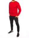 Moške komplet trenirke Barva rdeča-Črna DSTREET AX0633