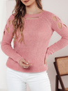 Ženski pulover SLITARIA pink Dstreet MY2412