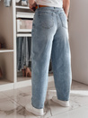 Ženske jeans hlače s pasom NEWFLOVER blue Dstreet UY2458_4