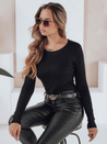 Ženski rebrasti pulover NOLVIE black Dstreet MY2492