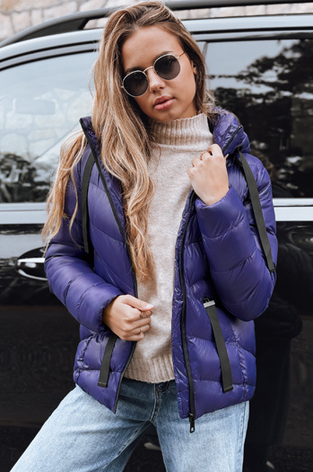 Ženska prešita jakna MALLA Barva Mornarica DSTREET TY1973