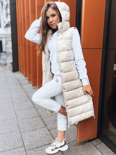 Ženski prešiti telovnik GANTINI white Dstreet TY5488