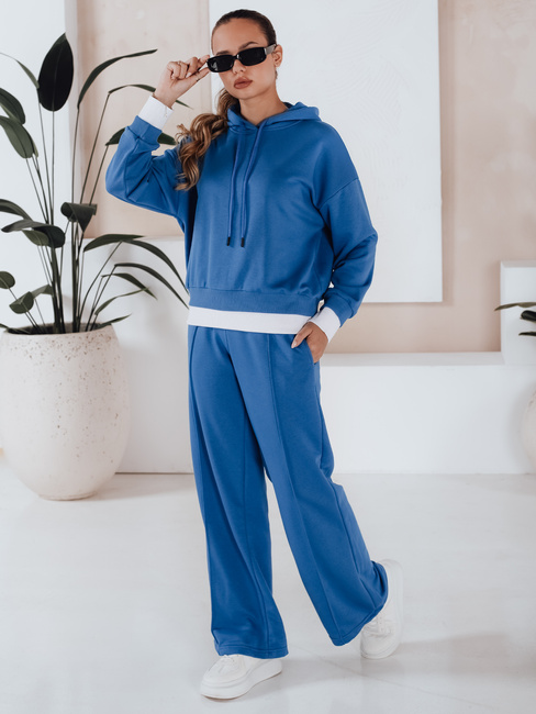 Ženski komplet trenirke SANELIS Barva Modra DSTREET AY0991