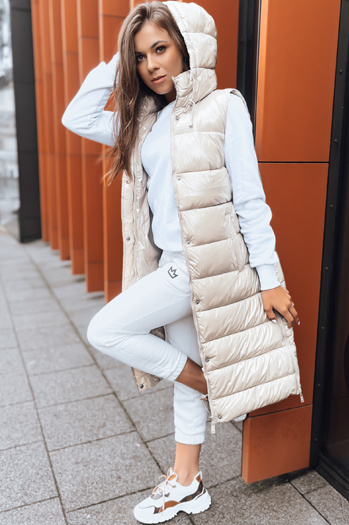 Ženski prešiti telovnik GANTINI white Dstreet TY5488