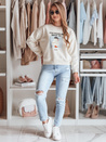 Ženska bluza GOOSHY ecru Dstreet BY1427