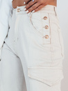 Ženske hlače casual RIMANS Barva Svetlo bežova DSTREET UY1935