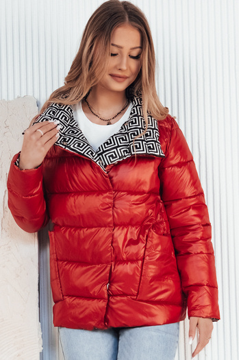 Ženska prešita jakna DELSY Barva rdeča DSTREET TY4122