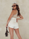 Ženske kratke hlače STYLE SHORTS light beige Dstreet SY0394