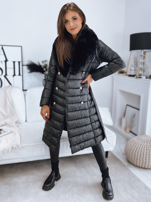 Ženska zimska jakna MADAME črna Dstreet TY3154