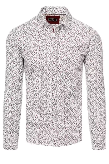 Moška vzorčasta srajca Barva Mornarica DSTREET DX2412