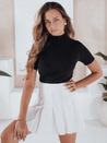 Ženski pulover s kratkimi rokavi GIRLGLORY black Dstreet MY2552