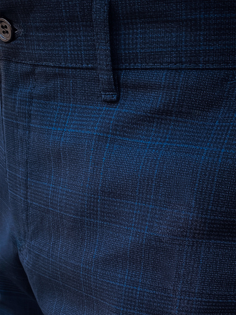 Moške temno modre hlače chinos Dstreet UX4393z