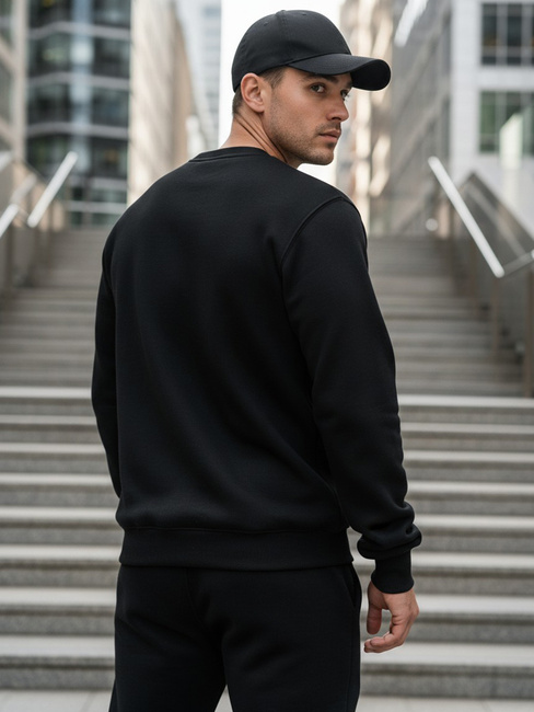 Moška črna majica Dstreet BX5915