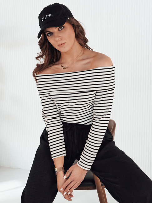 Ženska elegantna bluza TESSO Barva Črna DSTREET RY2352