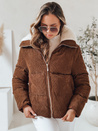 Ženska zimska bunda TRENDYGLAM rjava Dstreet TY4941