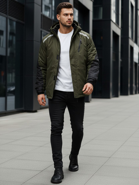 Moška zelena jakna Dstreet TX5128