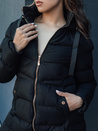 Ženska zimska jakna s kapuco GABRIELLE black Dstreet TY4366
