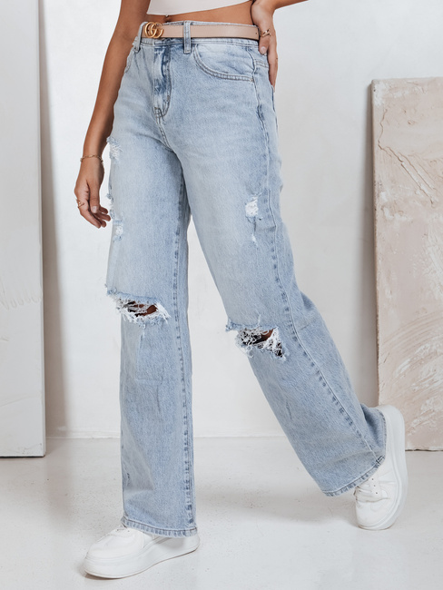 Ženske jeans hlače STYLLEG blue Dstreet UY2491