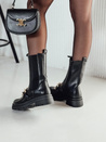 Ženski škornji NIGHTWALK black Dstreet ZY0492