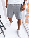 Moške športne kratke hlače Barva Svetlosiva DSTREET SX2266
