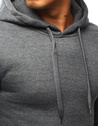 Moška jopa s kapuco Barva Temno siva DSTREET BX2085