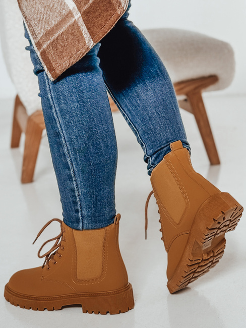 Ženski škornji GRIPWAY camel Dstreet ZY0582