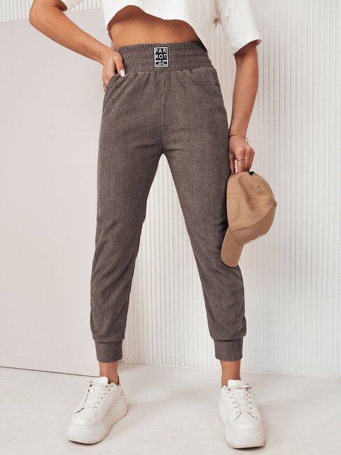 Ženske trenirke LORIST Barva siva DSTREET UY2056