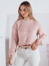 Ženski pulover BILLIS roza Dstreet MY2283