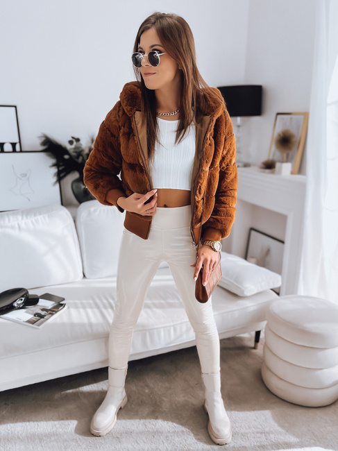 Ženska jakna FERNANDA camel Dstreet TY2285z