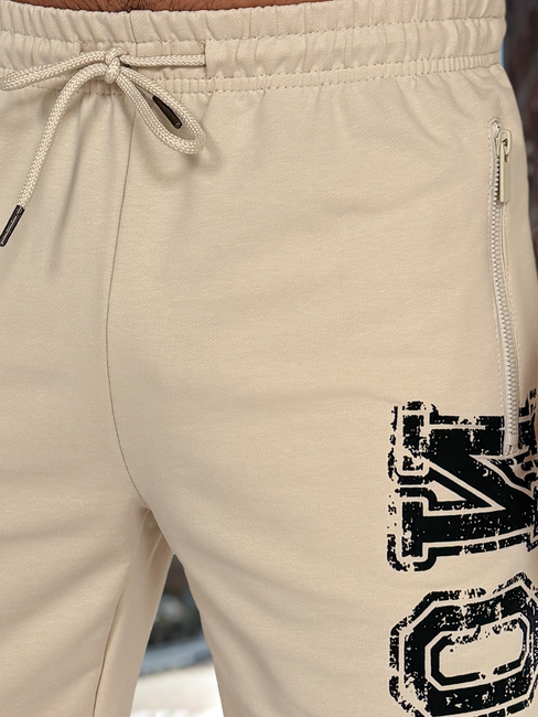 Moški kaki komplet s potiskom Dstreet AX0801