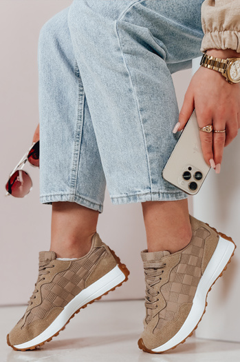 Ženske športne superge RUNBAN khaki Dstreet ZY0876