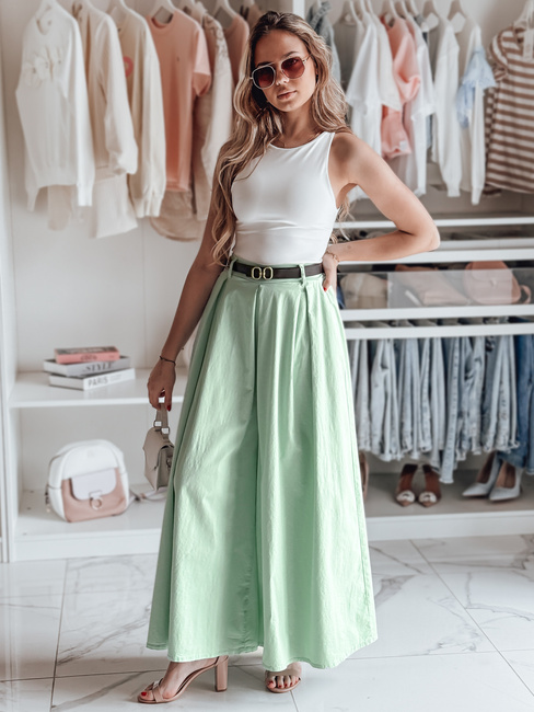 FLOWES krilo-hlačnice s pasom FLOWES mint Dstreet UY2594