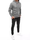 Moške komplet trenirke Barva siva-Črna DSTREET AX0669