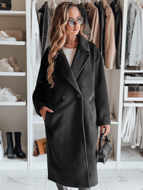 Ženski prevelik prehodni plašč LORINESS black Dstreet TY4692