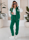Ženski komplet trenirke CELIA Barva Zelena DSTREET AY0772