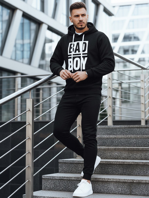 Moška kapuca črna Dstreet BX5925