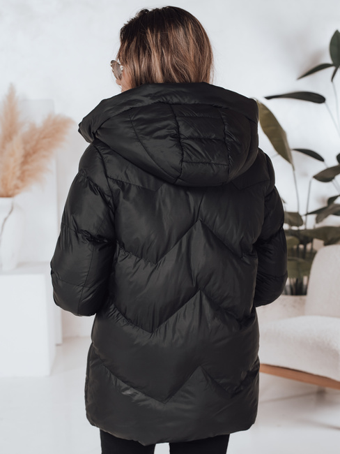 Ženske zimske jakne SALVONA black quilted Dstreet TY4997