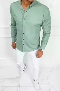 Elegantna moška srajca Barva Svetlo zelena DSTREET DX2369