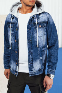 Moška jeans jakna Barva Mornarica DSTREET TX4690