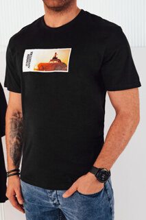 Moška majica s potiskom Barva Črna DSTREET RX5485